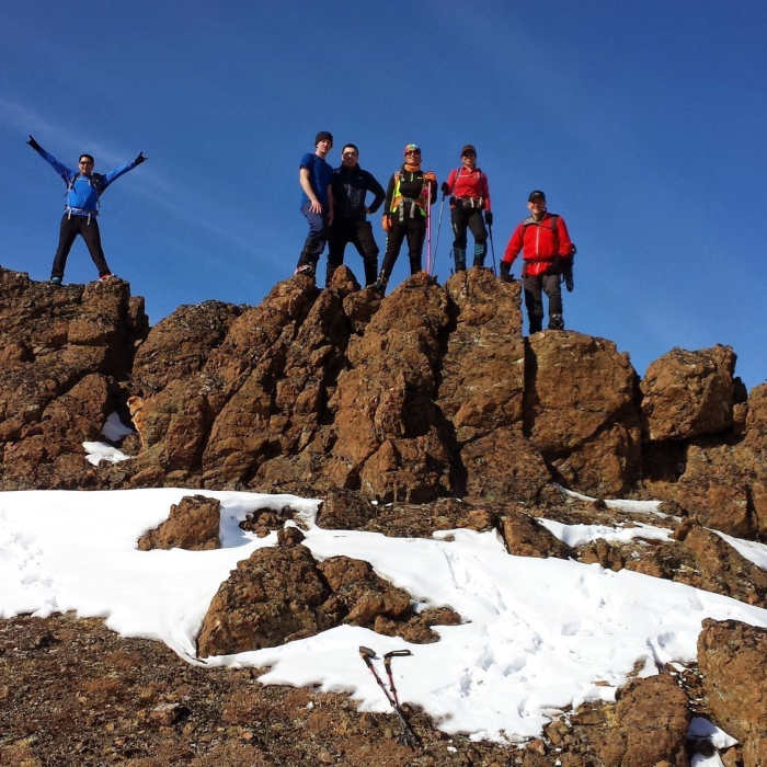 Near McHugh Peak - South Flank Trail