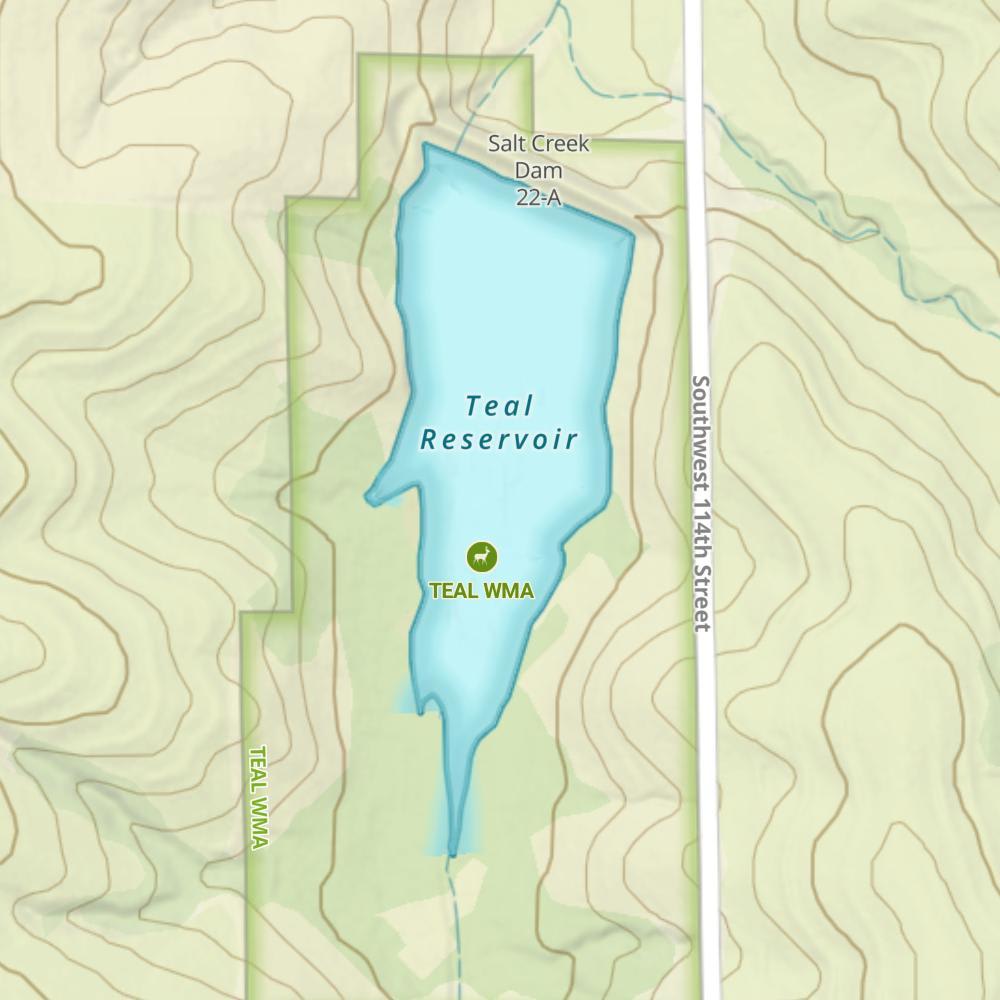 Teal Reservoir photo
