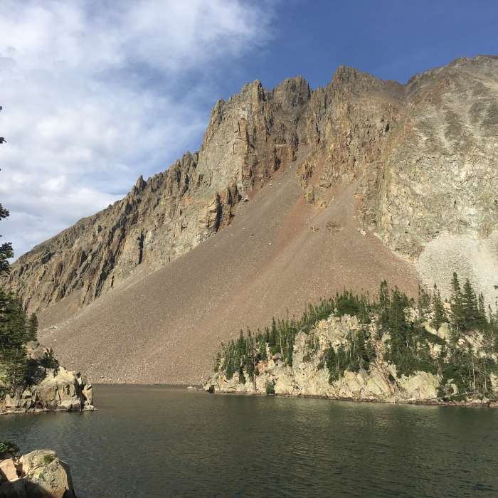 Near Lake Agnes Trail