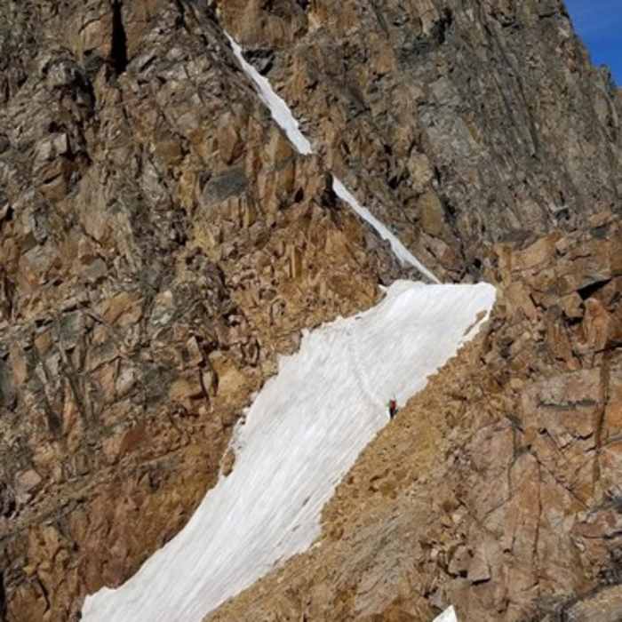Near Granite Peak - Southwest Ramp Near Granite Peak - Southwest Ramp