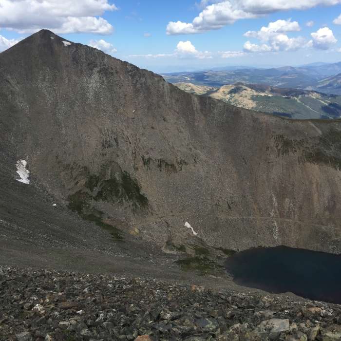 Near Father Dyer Peak to Crystal Peak via Crystal Lakes Route