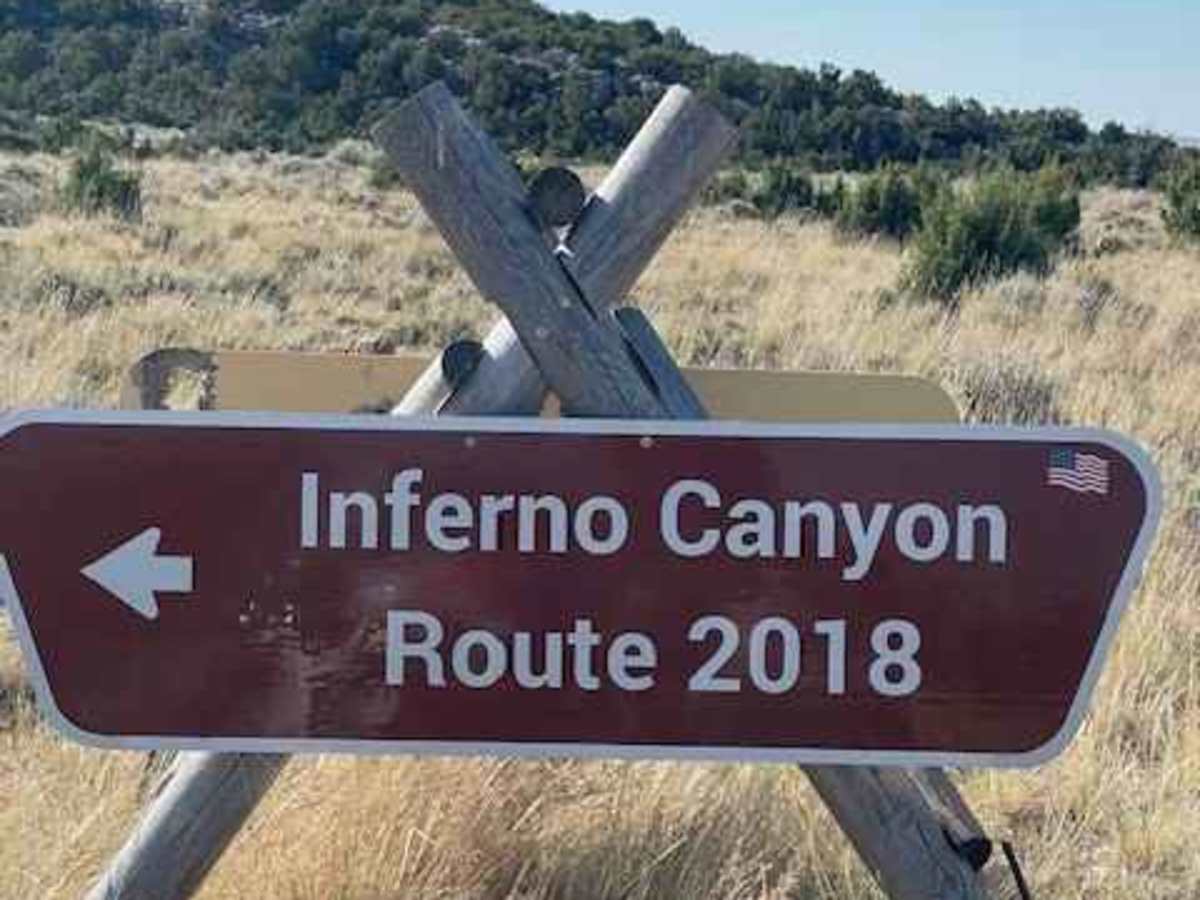 Inferno Canyon trail photo