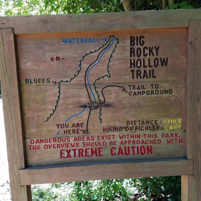 Near Big Rocky Hollow Trail