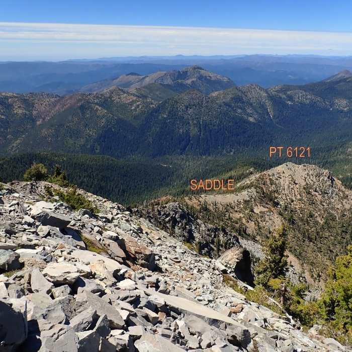 Near Preston Peak Spur Trail