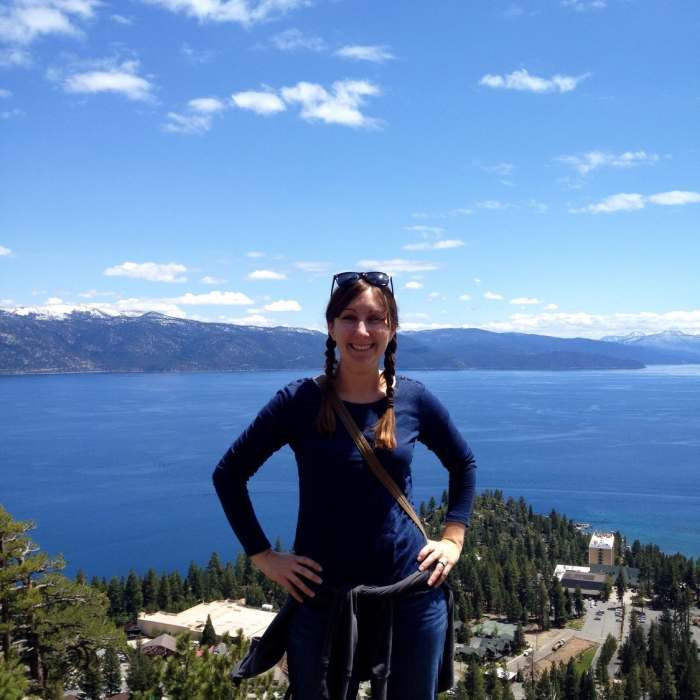 Near Stateline Lookout Road - A quick fire road jaunt to fantastic views of the Lake Tahoe Basin.