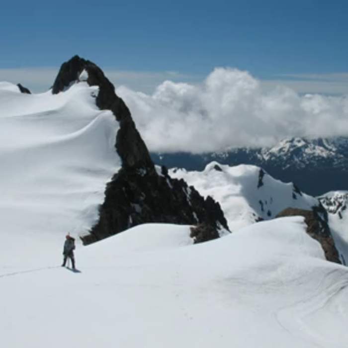 Near Mount Olympus - Blue Glacier
