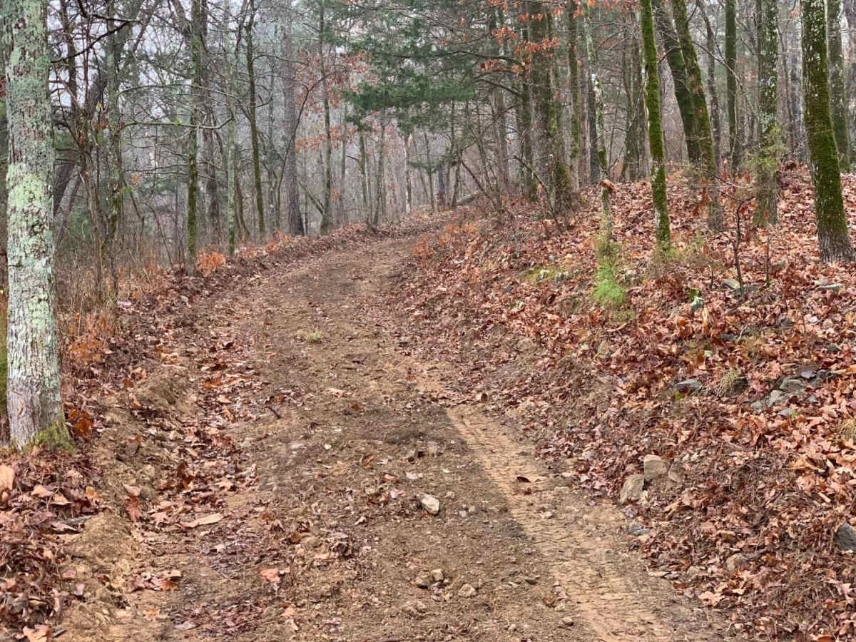 Fish Fry Creek Road trail photo