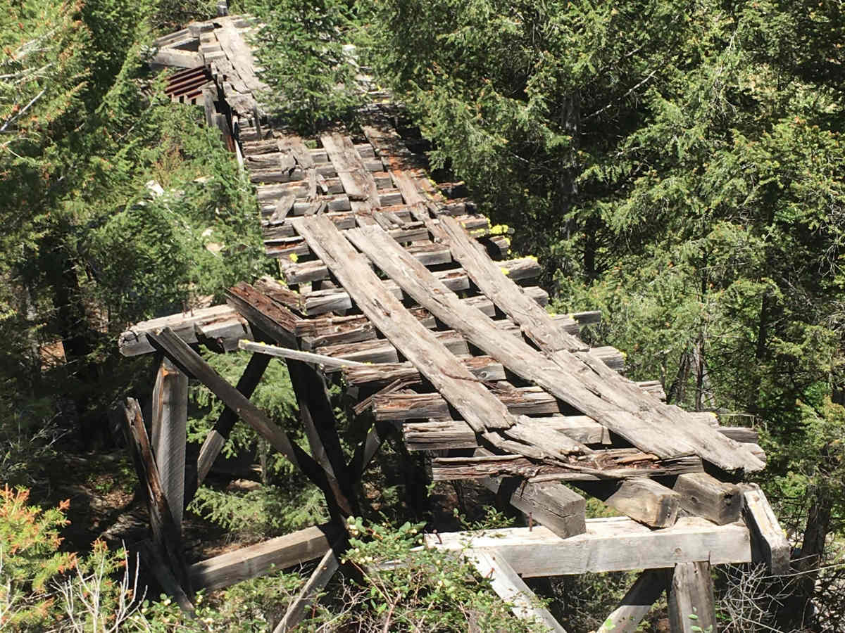 Copper Queen Mine  Road  trail photo