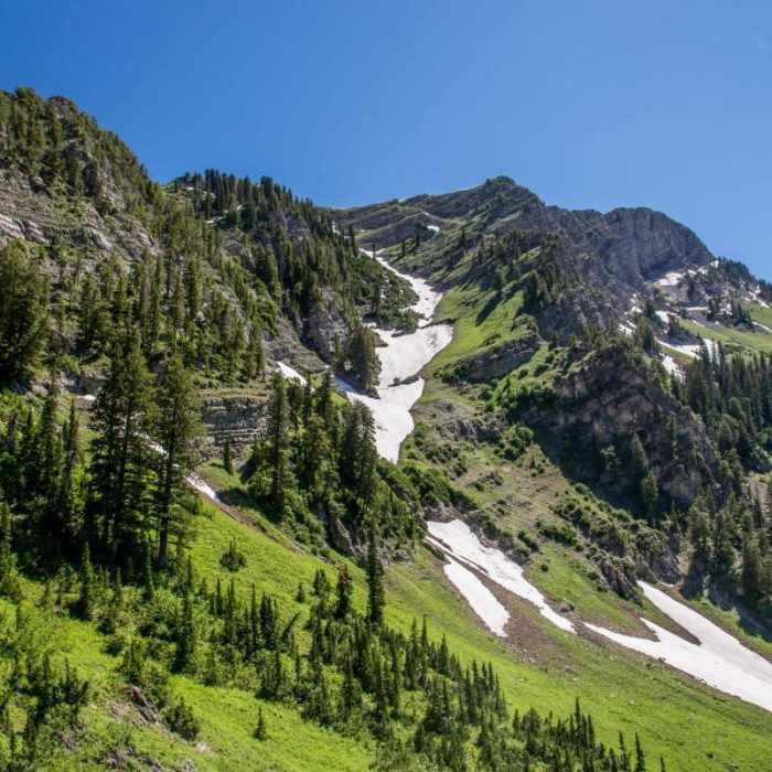 Near High Creek Lake and Canyon