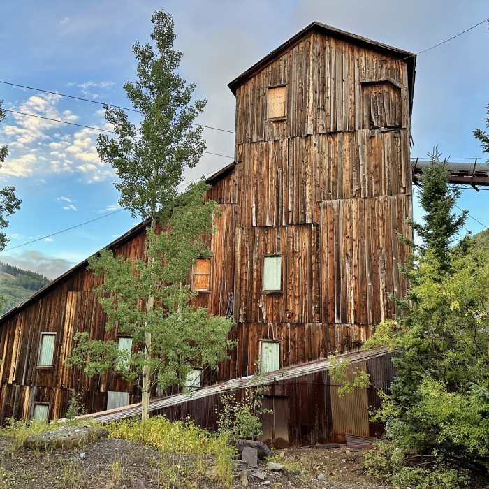 The Matterhorn Mill. Near Galloping Goose #499