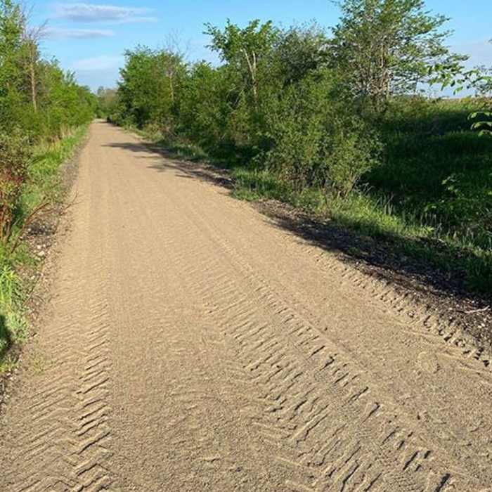 Trail by Millbank Near G2G Rail Trail