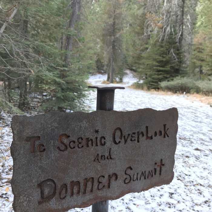 Near Donner Summit Canyon Trail