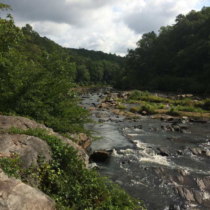 Rocky Sweetwater Creek. Near Sweetwater Creek Loop
