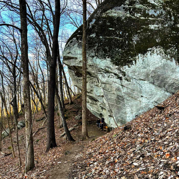 Near Hickory Nut Falls Trail