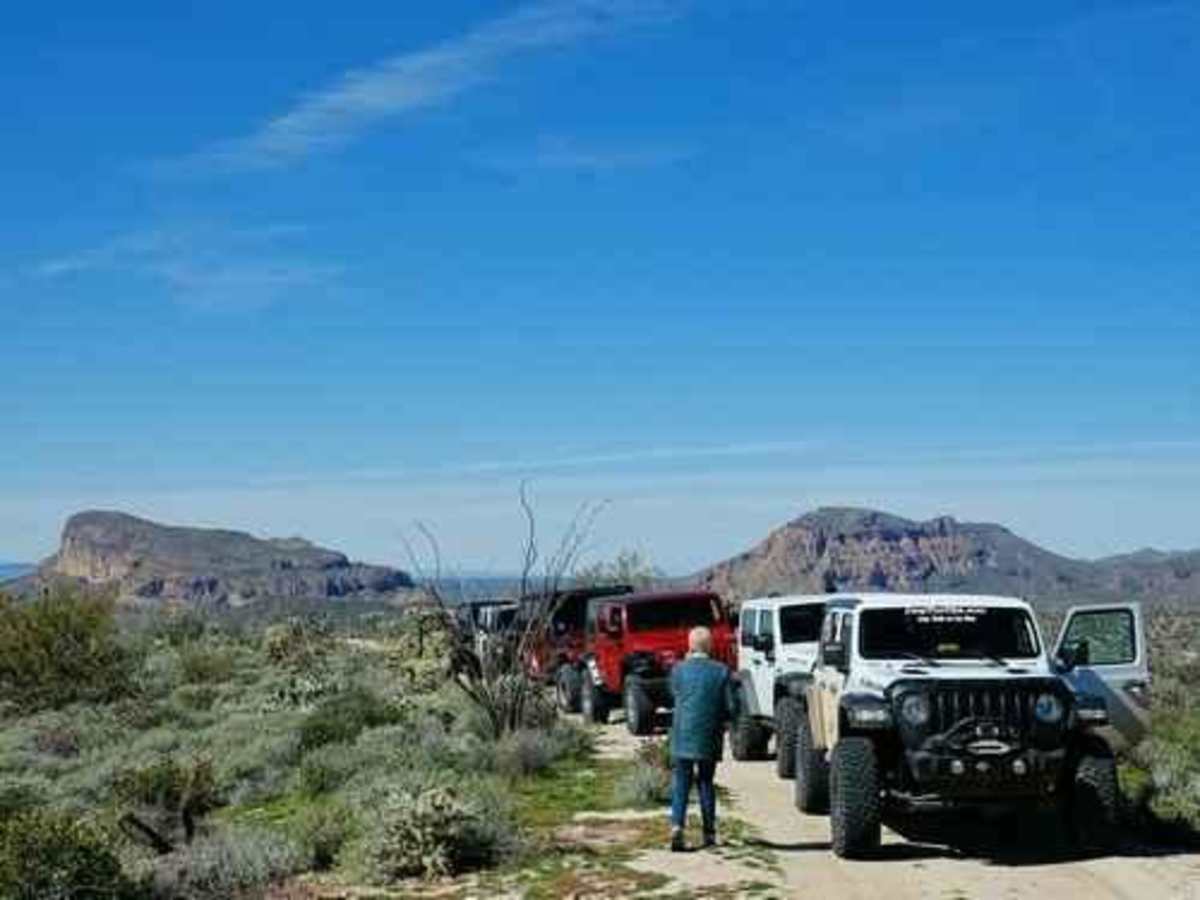 South of Gila River trail photo