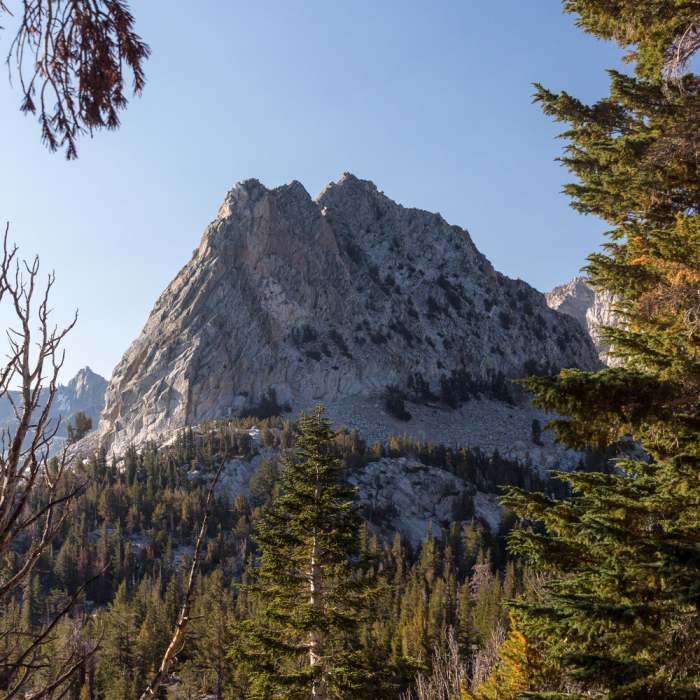 Crystal Crag Near Crystal Lake Trail