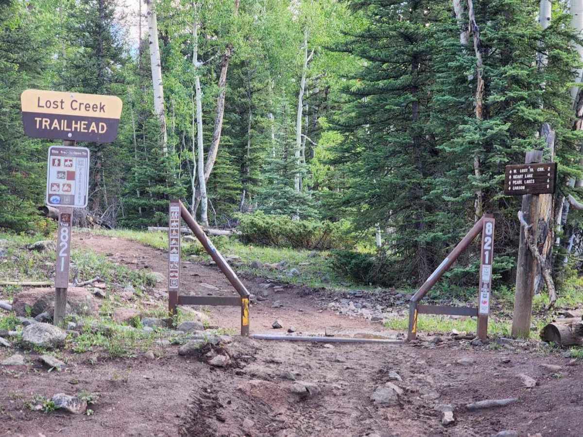 Lost Trail Road trail photo