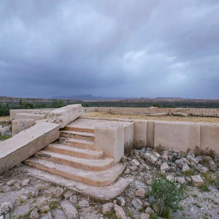 Near Saint Thomas Ghost Town