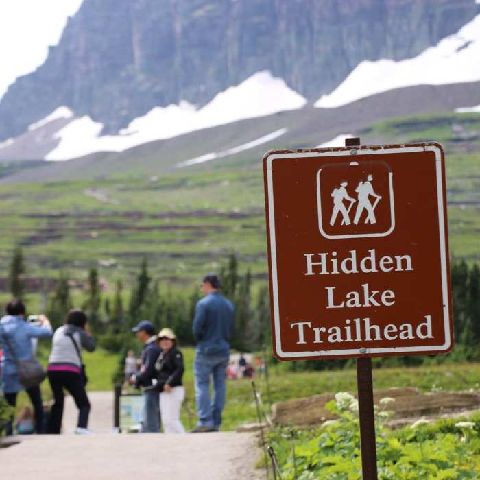 Near Hidden Lake Hanging Garden Trail