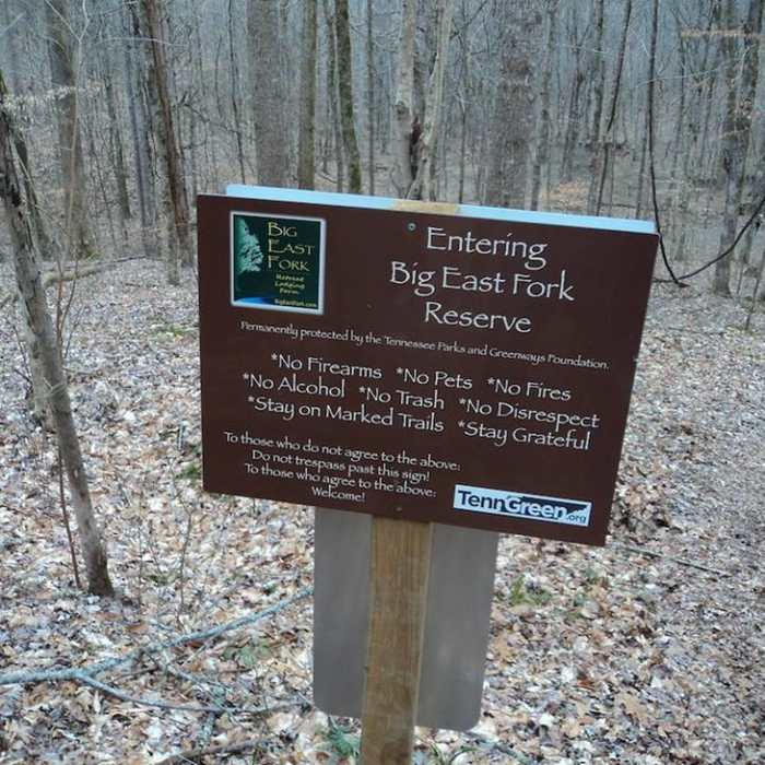 Near Big East Fork Reserve Trail