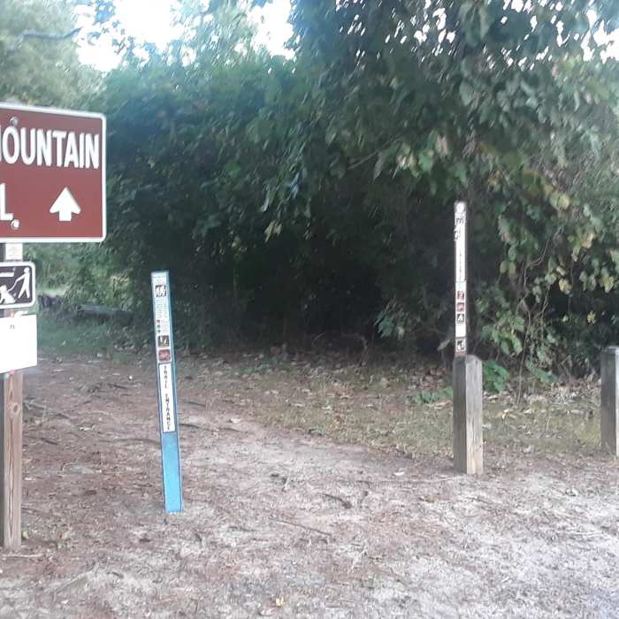 Eastern Terminus mile marker 23 Near Pine Mountain Trail