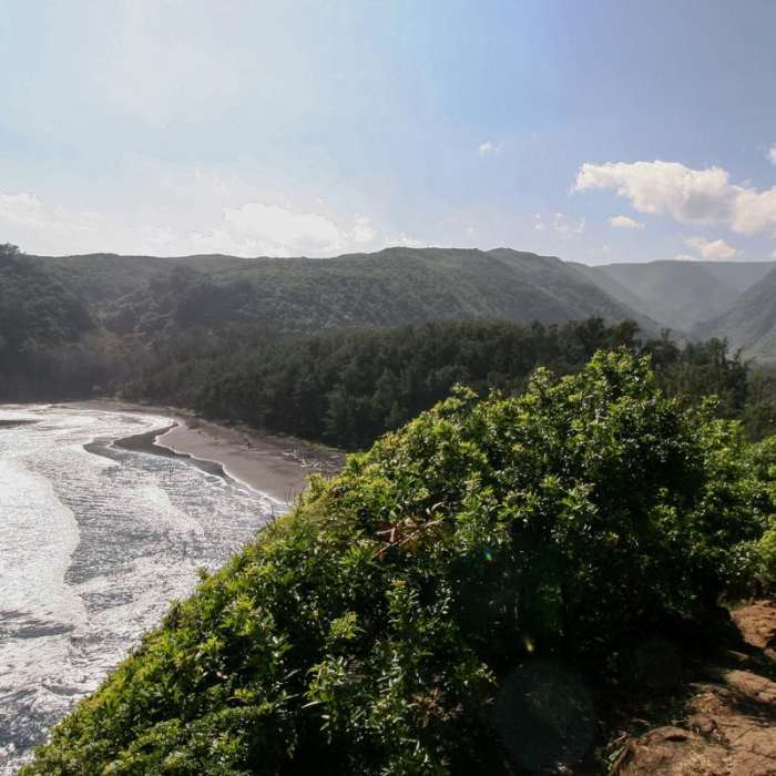 Near Pololu Valley via Awini Trail Near Pololu Valley via Awini Trail
