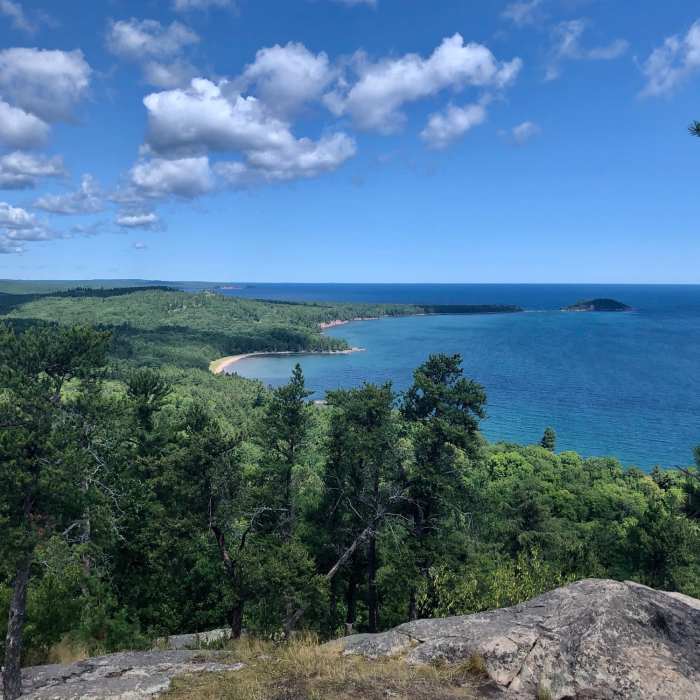Beautiful day on Sugarloaf Mountain. Near Sugarloaf Mountain