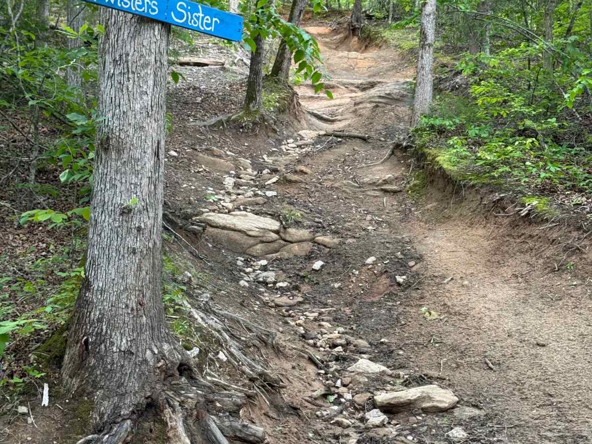 Twisters Sister trail photo