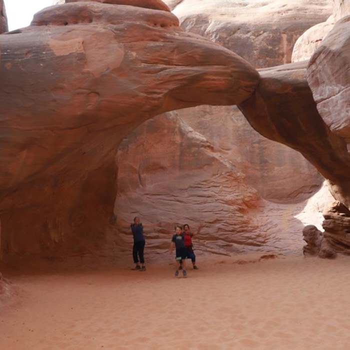 Near Sand Dune Arch