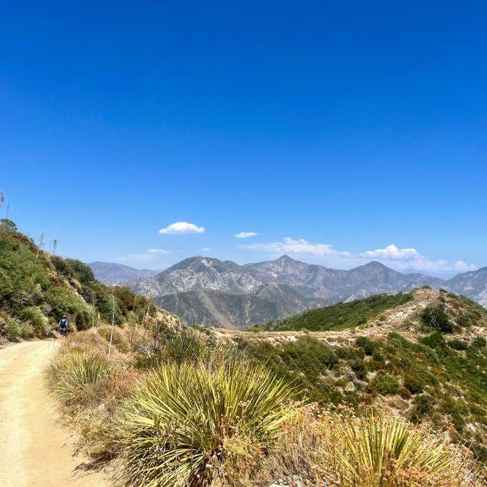 Near Big Tujunga to Mount Lukens