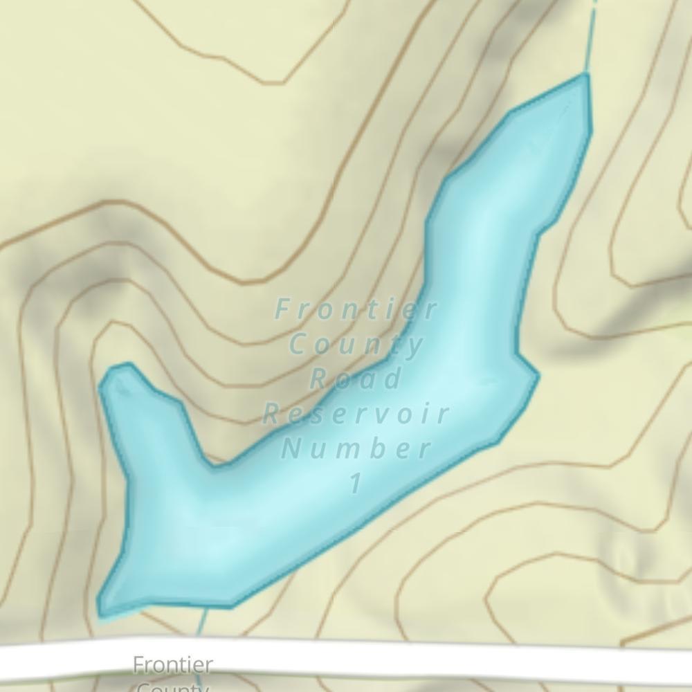 Frontier County Road Reservoir Number 1 photo