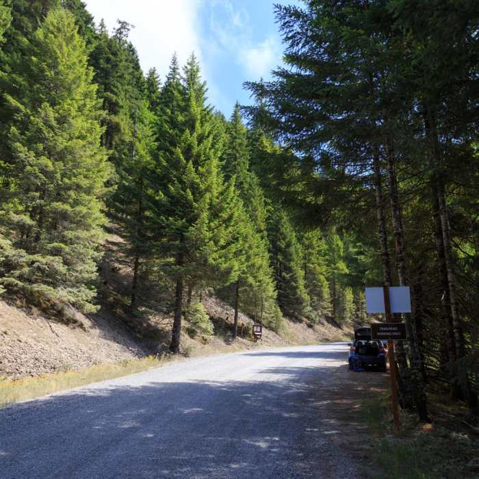 Near Henline Mountain