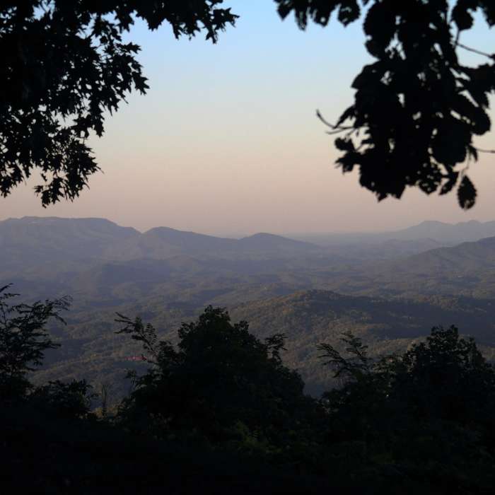 The Great Smoky Mountains Near Cove Mountain Trail