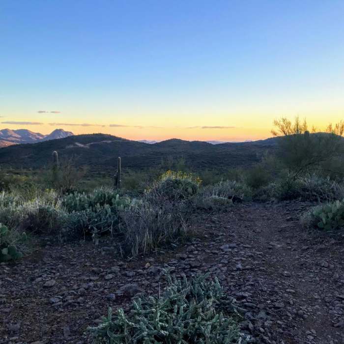 Near Black Canyon Trail: Table Mesa to Emery Henderson