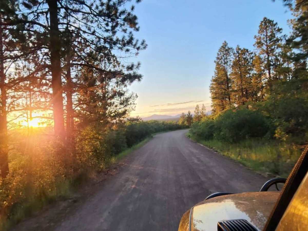 Boggy Draw Road trail photo