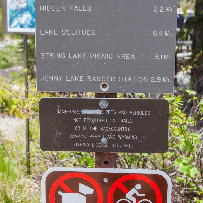 Near String Lake Loop