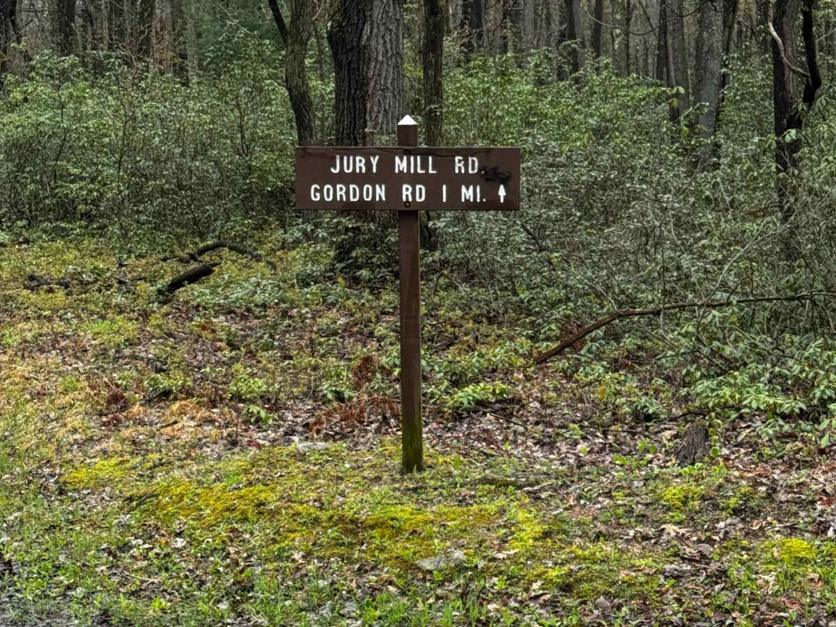 Jury Mill Road trail photo