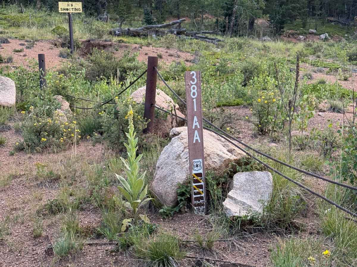 FS 381AA trail photo