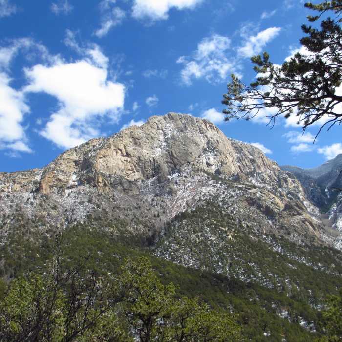 View from Piedra Lisa South. Near Piedra Lisa Trail #135