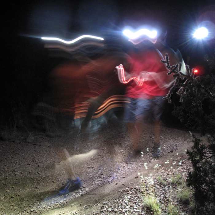 Night run! Near Dale Ball Central
