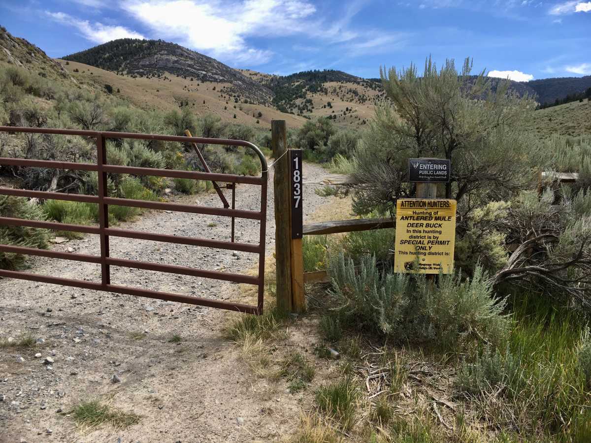 BLM 1837 / FS 70107 trail photo