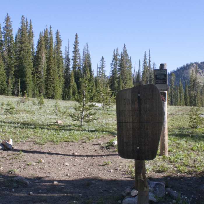 Near Middle Fork of the Boise River, Mattingly Creek and Divide