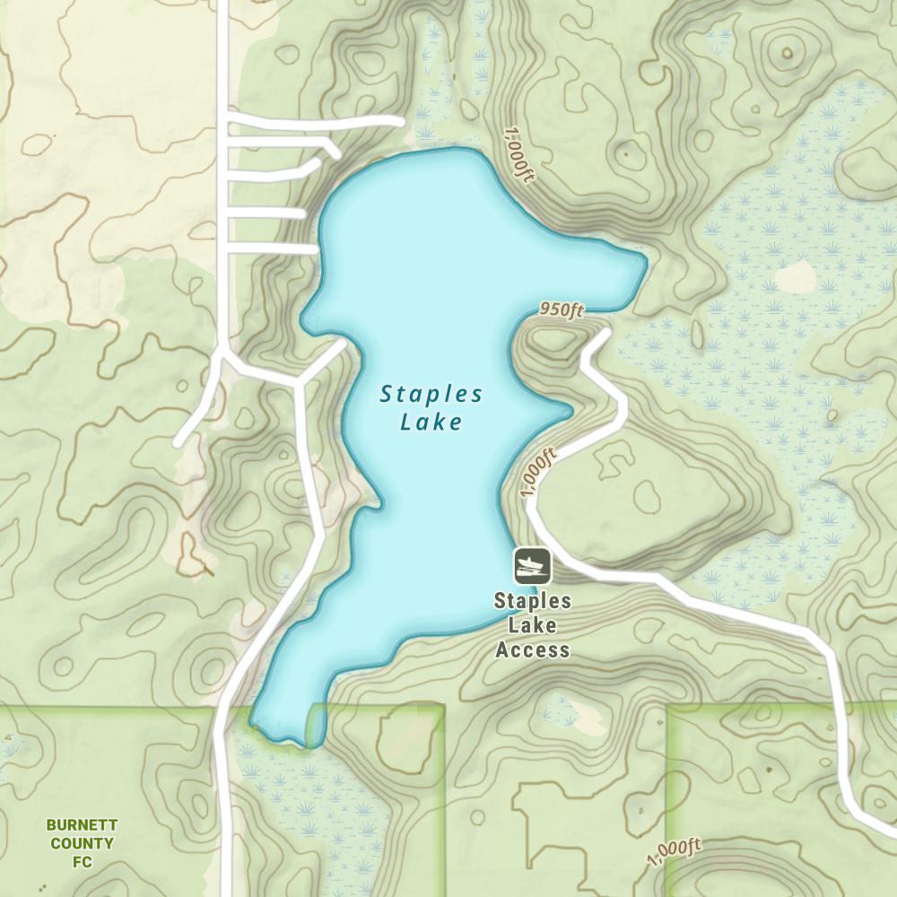Staples Lake photo