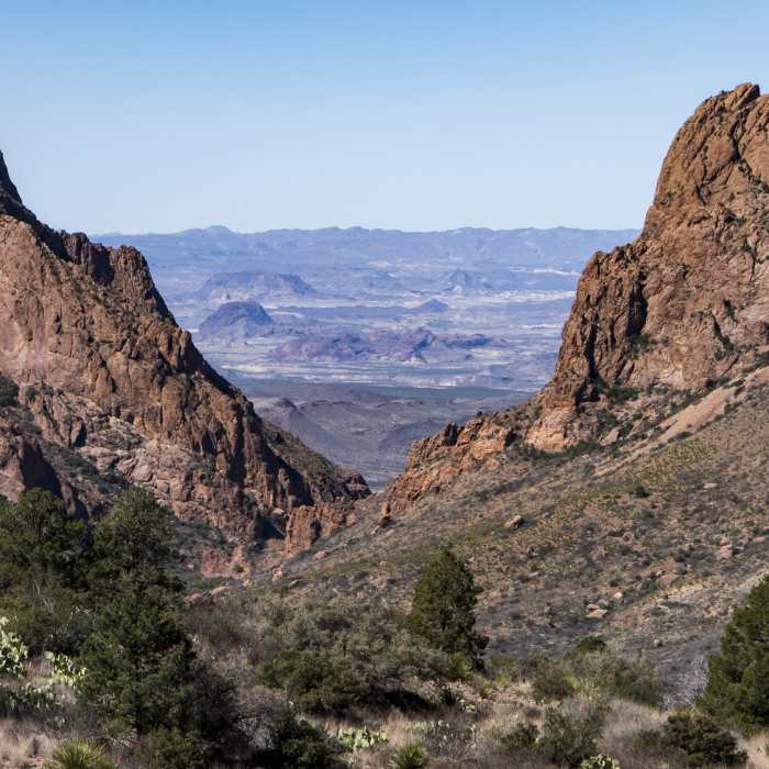 Near Chisos Mountain Loop