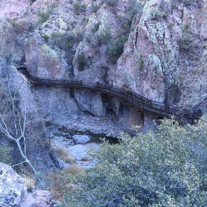 Near Catwalk National Recreation Trail