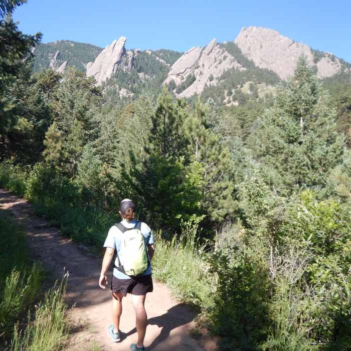 Near Enchanted Mesa Trail