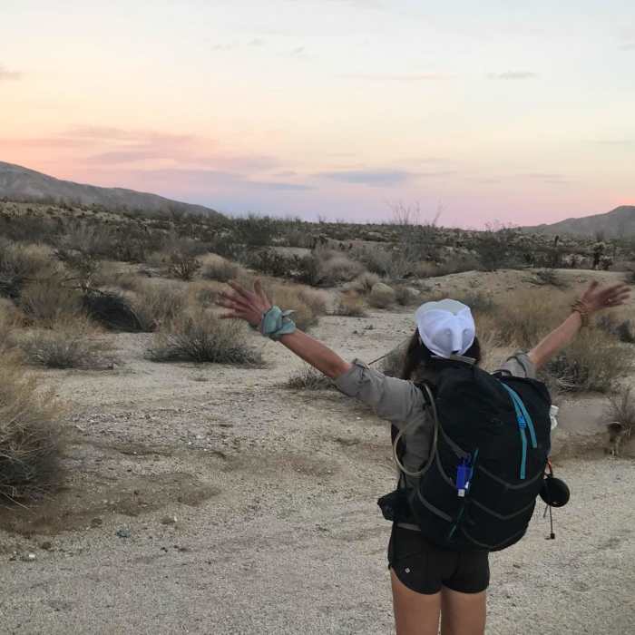 Near Grapevine Canyon Traverse Near Grapevine Canyon Traverse
