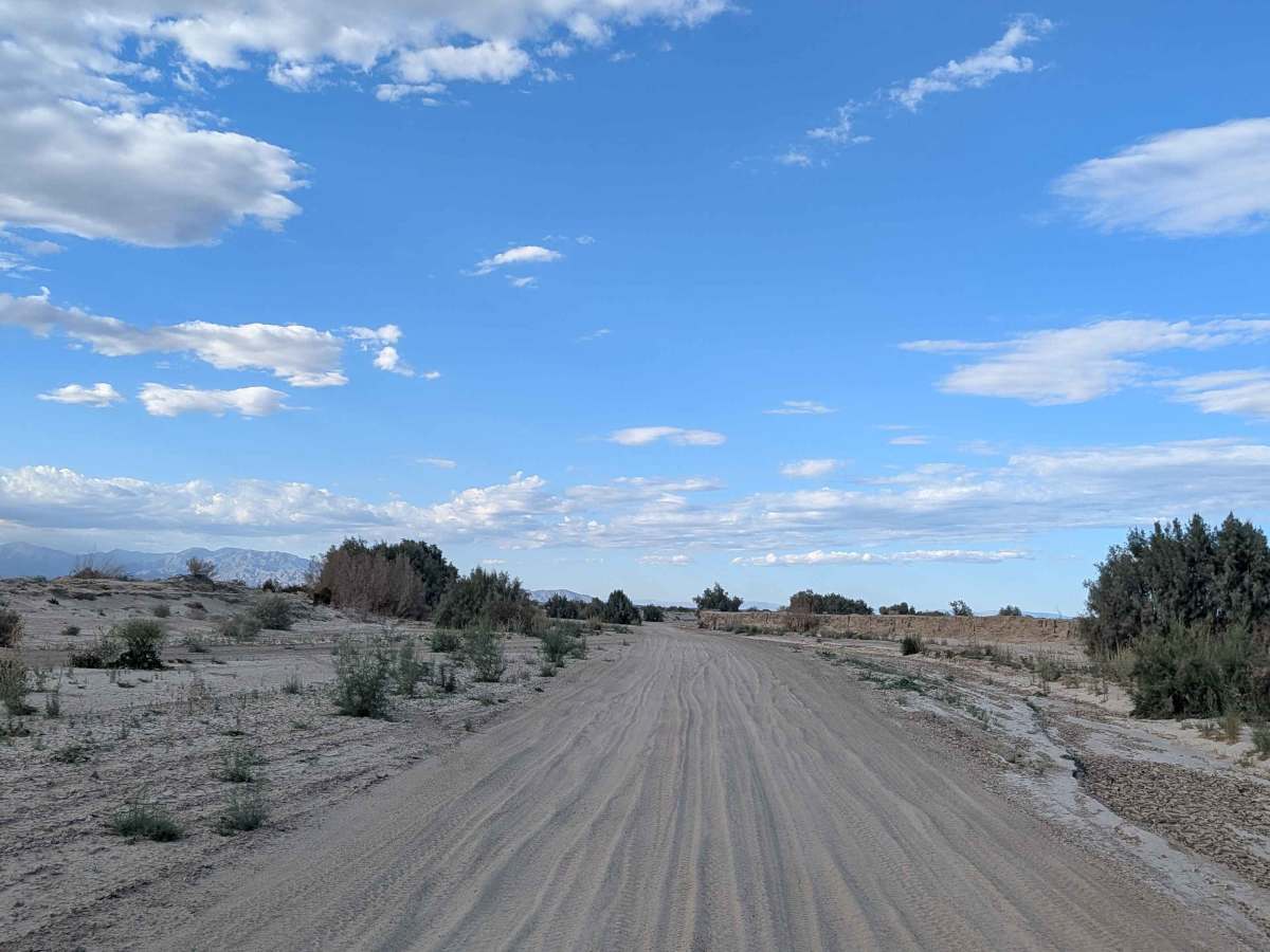Carrizo Wash North trail photo