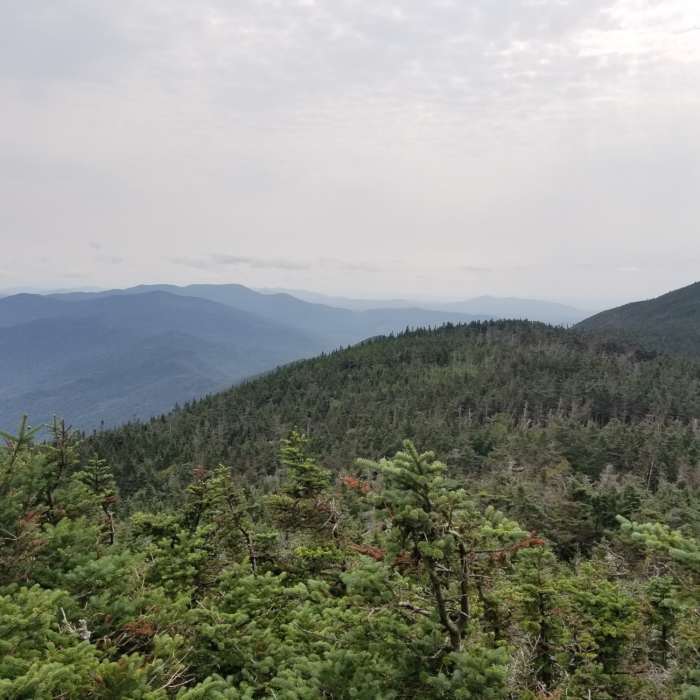 View of Mt. Abraham from Lincoln Peak Near Mount Abraham and Lincoln Peak