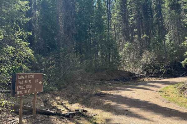 Barnaby Buttes  Trail